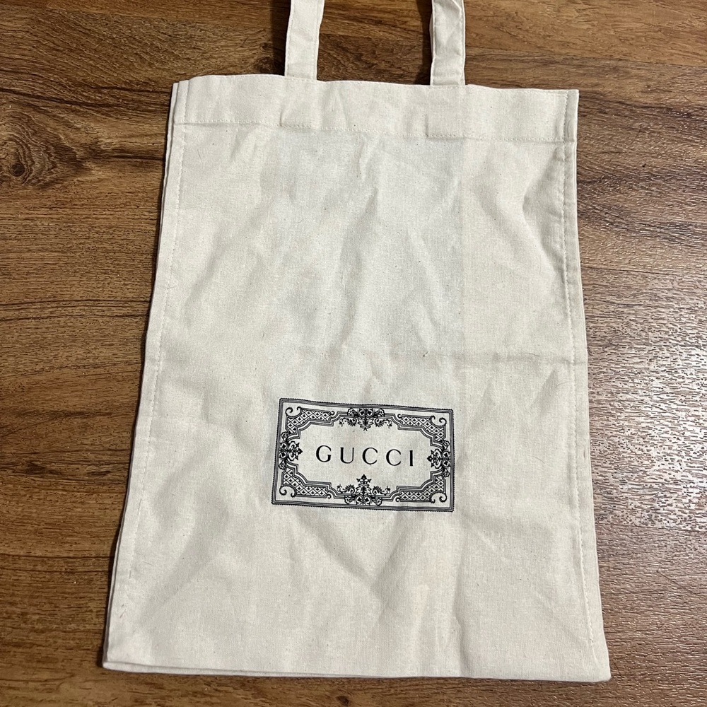 GUCCI gift bag / burlap